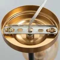 Люстра BayerLux &laquo;Кэган&raquo;, 3хE27, 40 Вт, чёрная, 68&times;68&times;46.5 см