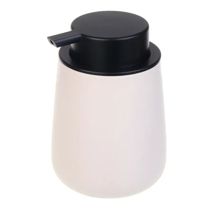 VETTA Дозатор для жидкого мыла, 320 мл, 13x9x9 см, керамика, "Космос", бежевый