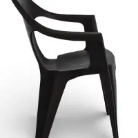 Кресло садовое Decorona DeForma, 55&times;53.5&times;78.5 см, пластиковое, цвет тёплый орех