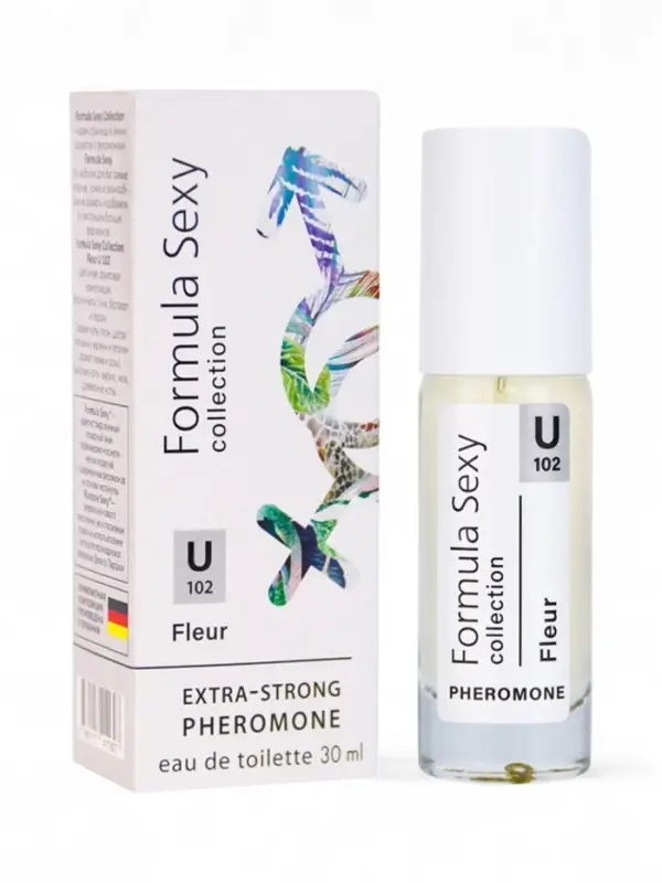 Туалетная вода женская с феромонами Formula Sexy collection Fleur U102, 30 мл Туалетная вода женская с феромонами Formula Sexy collection Fleur U102, 30 мл