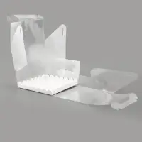 PVC Коробка для торта, прозрачная, 20&times;20&times;20 см