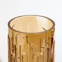 Ваза для цветов &laquo;Мэнди&raquo;, 29&times;12 см, стекло, коричневая