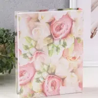 Фотоальбом 200 фото 10X15см,"Нежные розы", ПП карм. Фотоальбом 200 фото 10X15см,"Нежные розы", ПП карм.