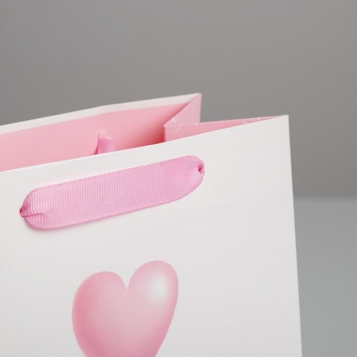 Пакет подарочный ламинированный вертикальный, упаковка, «Love you», MS 18 х 23 х 10 см Пакет подарочный ламинированный вертикальный, упаковка, «Love you», MS 18 х 23 х 10 см