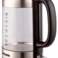 Чайник HYK-G4034 1,8л 2200Вт черный (стекло)