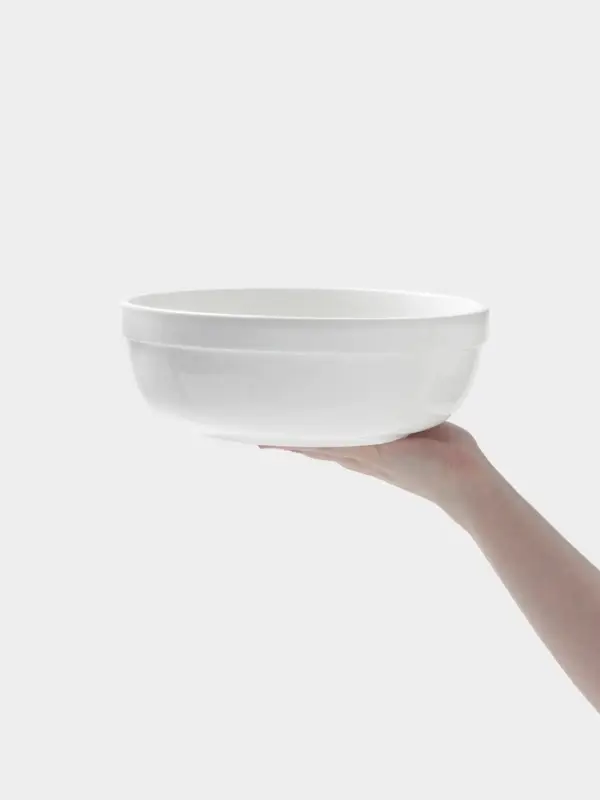 Салатник Hanna Kn&ouml;vell, 1.95 л, d=22 см, фарфор, белый