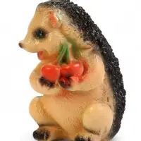 Садовая фигура из гипса &laquo;Ёжик с вишней&raquo;, 9&times;11&times;13.5 см