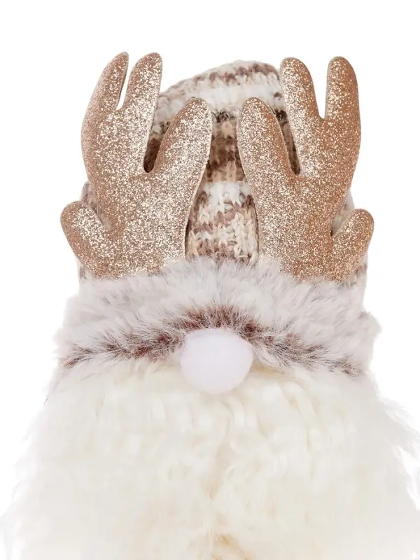 Фигура текстиль «Гном лосяш» 33 см, 1 LED, от батареек AG13×3, свечение тёплое белое Фигура текстиль «Гном лосяш» 33 см, 1 LED, от батареек AG13×3, свечение тёплое белое