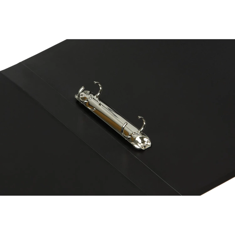 Папка на 2-х кольцах пласт. 16/25мм А4 черная