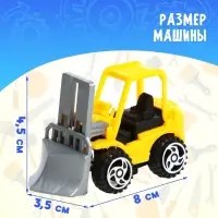 Машинка «Строительная техника.Погрузчик», МИКС