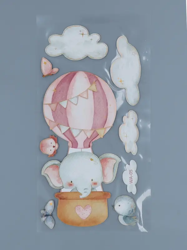 Наклейка интерьерная Наклейка интерьерная "Слонёнок" 31х60 см