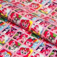 Упаковочная бумага, 60 х 90 см «Подружки», My Little Pony