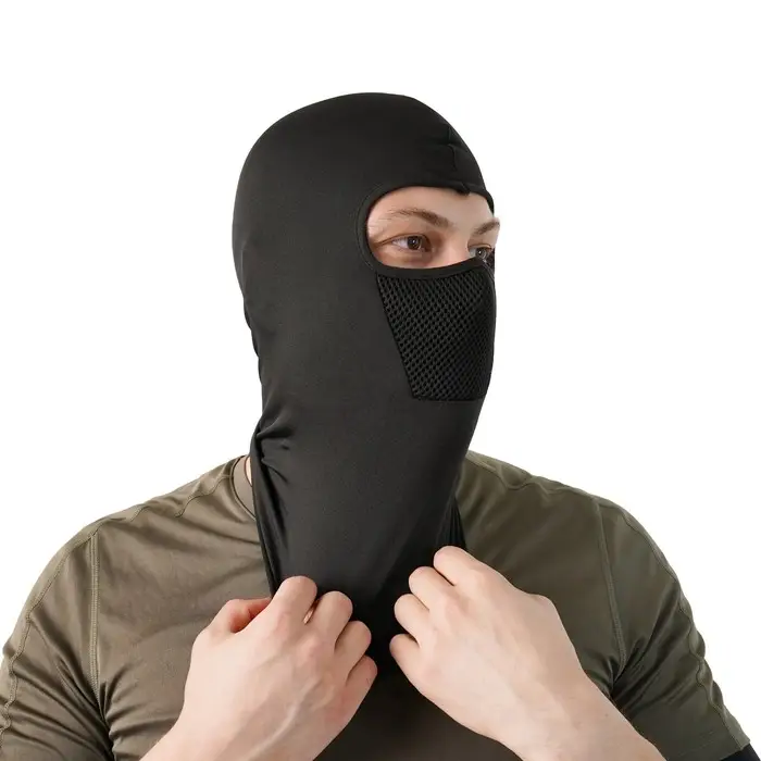 Балаклава-подшлемник, цвет чёрный Балаклава-подшлемник, цвет чёрный