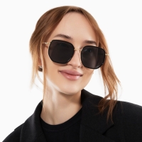 Очки солнцезащитные uv 400, дужка 14 см, ширина 13 см, линза 5.1×5.7 см