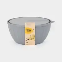 Салатник с крышкой Giaretti Vanilla, 2.8 л, пластик, МИКС