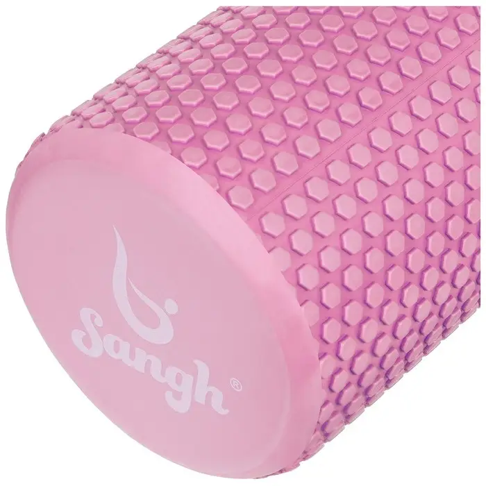 Ролик массажный Sangh, 45&times;15 см, цвет розовый