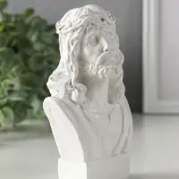 Фигурка гипс &laquo;Бюст: Иисус&raquo;, 14.5&times;9&times;6.5 см