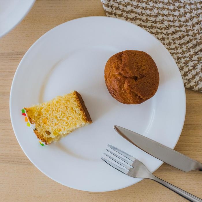 Тарелка керамическая обеденная Доляна «Моника», d=19 см, цвет белый Тарелка керамическая обеденная Доляна «Моника», d=19 см, цвет белый