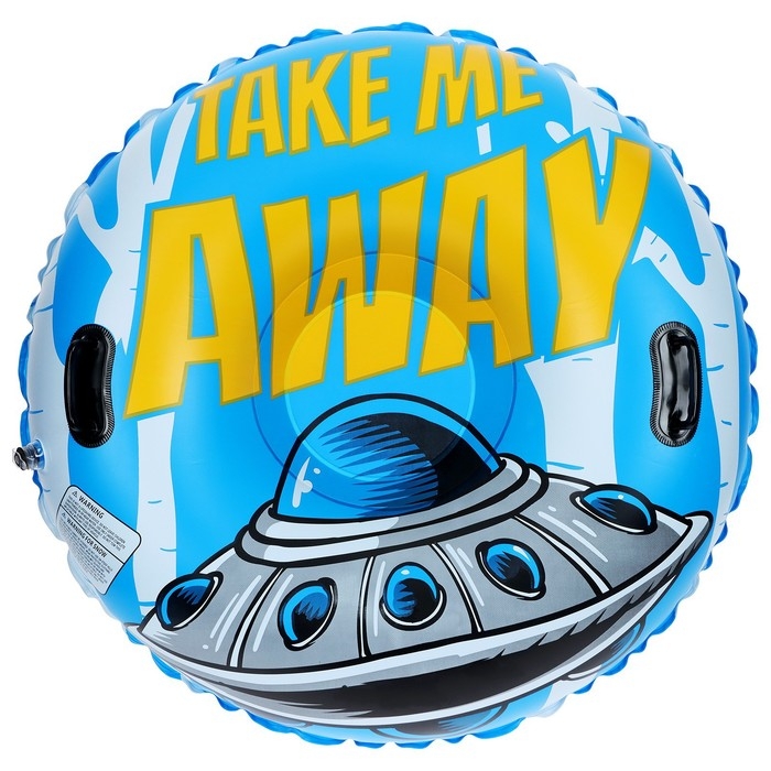 Тюбинг бескамерный надувной Winter Star, d=120 см Тюбинг бескамерный надувной Winter Star, d=120 см