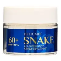 Крем для лица Delicare, со змеиным пептидом, 60+, 50 мл