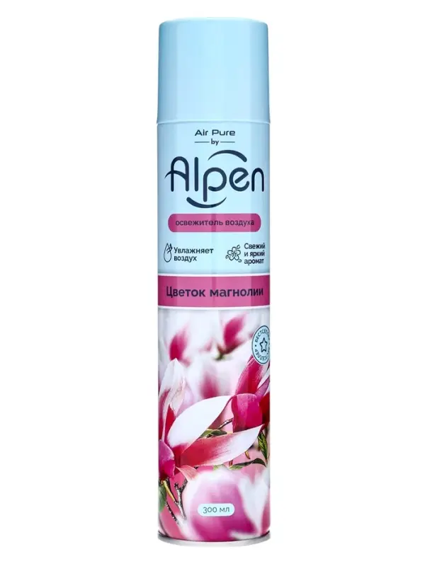 Освежитель воздуха Alpen, Цветок магнолии, 300 мл