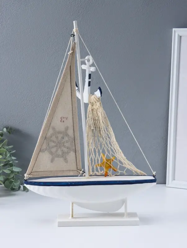 Сувенир интерьерный "Судно рыбацкое" 5х30х45,7 см