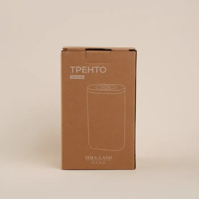 Банка для сыпучих SL Home &laquo;Тренто&raquo;, 1 л,11&times;7.5&times;18.5 см, фарфор, белая