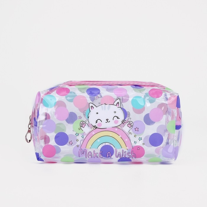 Набор косметичек для бассейна, 2 в 1, цвет розовый/разноцветный Набор косметичек для бассейна, 2 в 1, цвет розовый/разноцветный