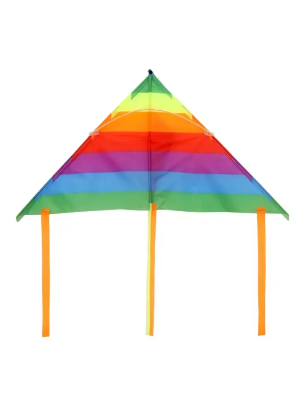 Воздушный змей Funny toys &laquo;Цветные полоски&raquo;, с леской