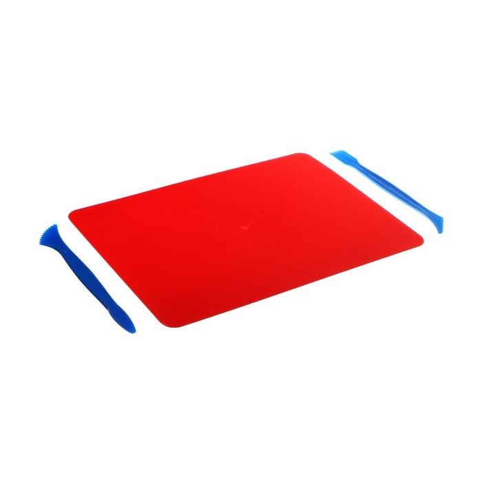 Доска для лепки пластиковая А5 Гамма, 2 стека, красная 21122026 Доска для лепки пластиковая А5 Гамма, 2 стека, красная 21122026