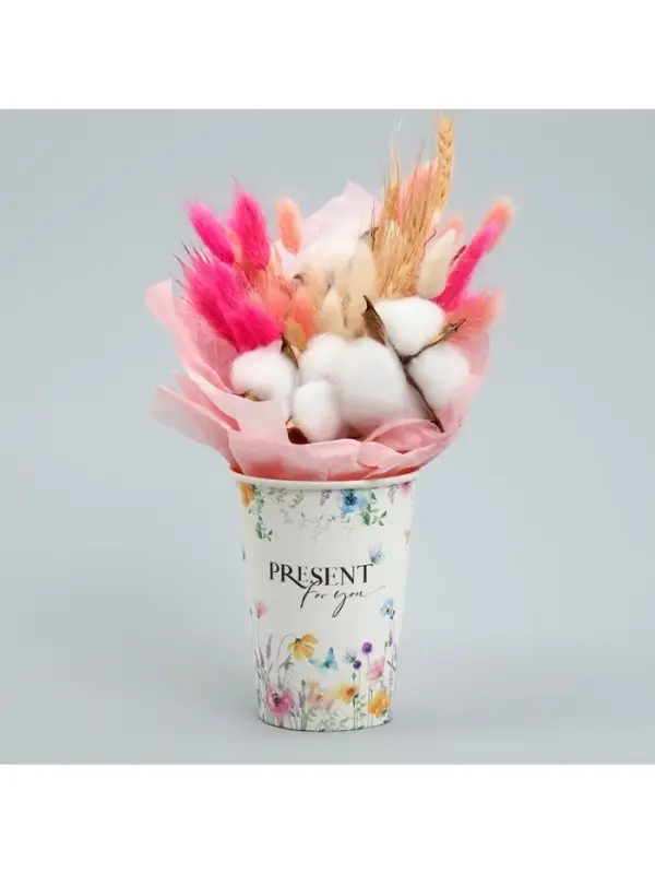 Стакан для цветов &laquo;Акварель&raquo;, 350 мл