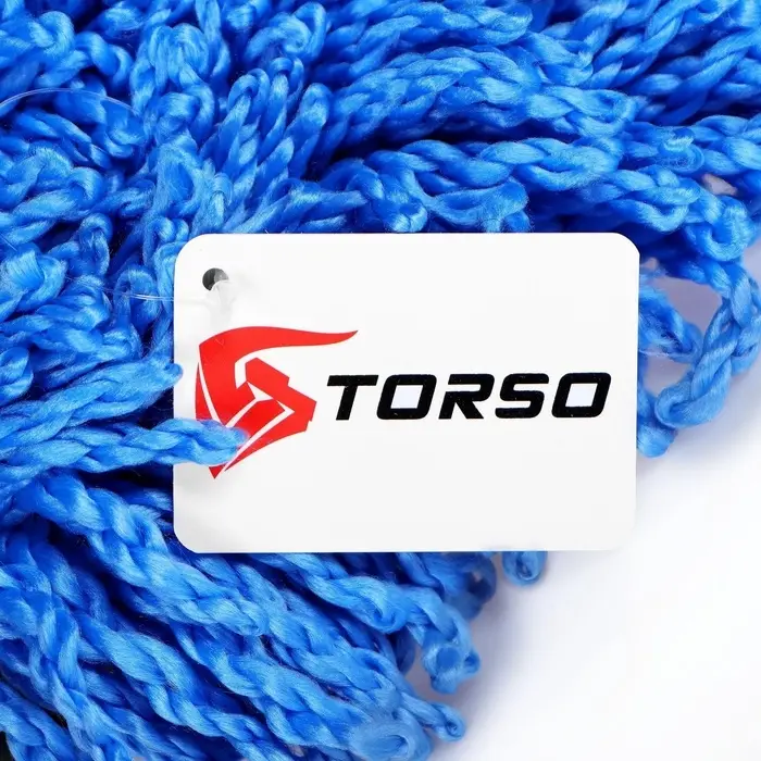 Щётка TORSO для удаления пыли, 72 см, микрофибра, телескопическая ручка, синяя