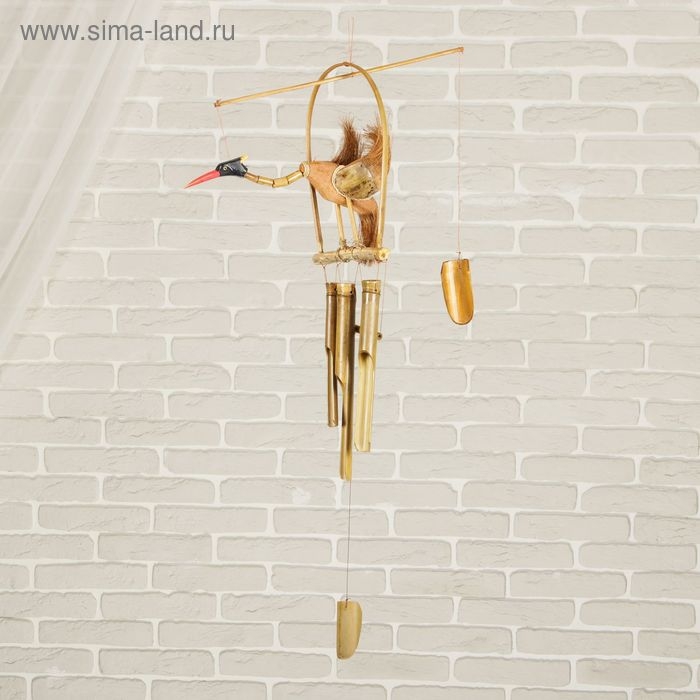 Музыка ветра бамбук Музыка ветра бамбук "Птица" 55х20х30 см