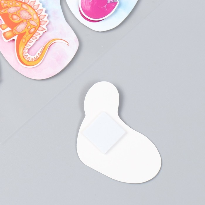 Наклейка картон 2 слоя Наклейка картон 2 слоя "Эра динозавров" 17х12 см