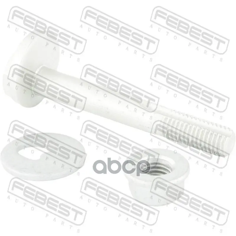 болт с эксцентриком (к-кт + шайба + гайка) Febest арт. 2129-001-KIT