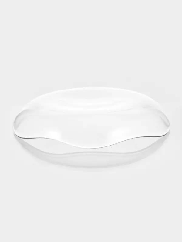 Блюдо сервировочное Paşabah&ccedil;e Toscana, d=30.3 см, стекло. прозрачное