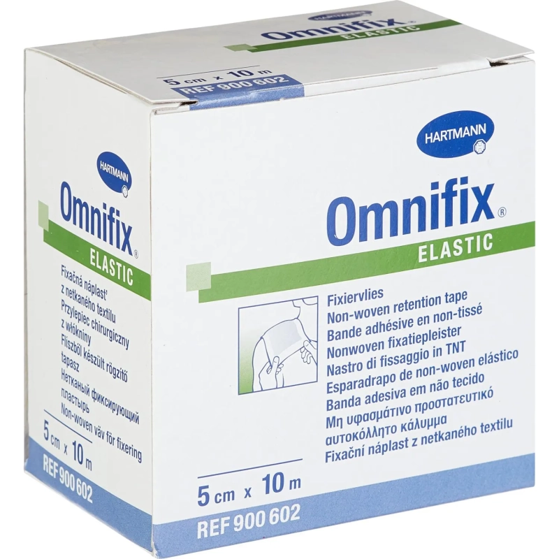 Пластырь неткан гипоаллерген бел 10мх5см OMNIFIX 9006023