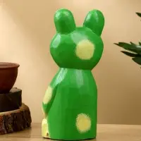 Календарь настольный «Лягушка», 10×6×21 см, дерево, светло-зелёный