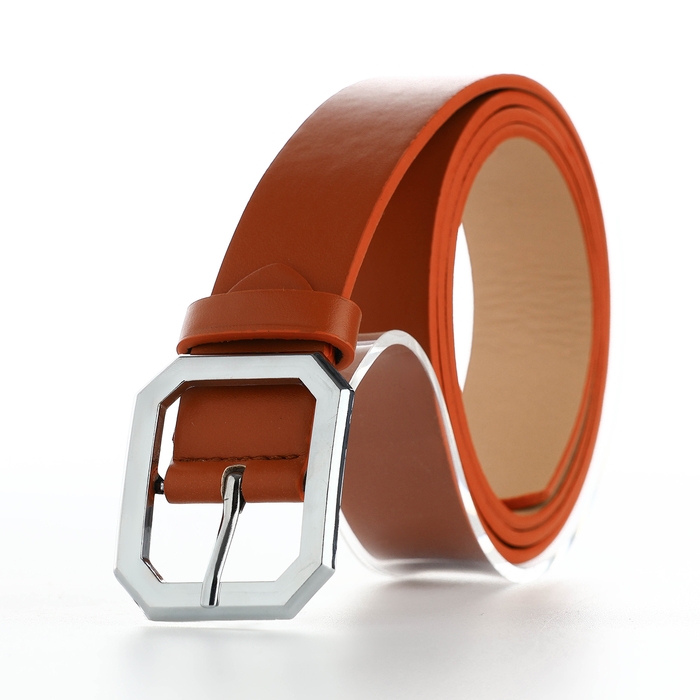 Ремень женский, ширина 3 см, цвет рыжий Ремень женский, ширина 3 см, цвет рыжий