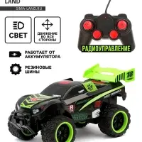 Машинка на пульте управления &laquo;Джип. Бигфут&raquo;, световые эффекты