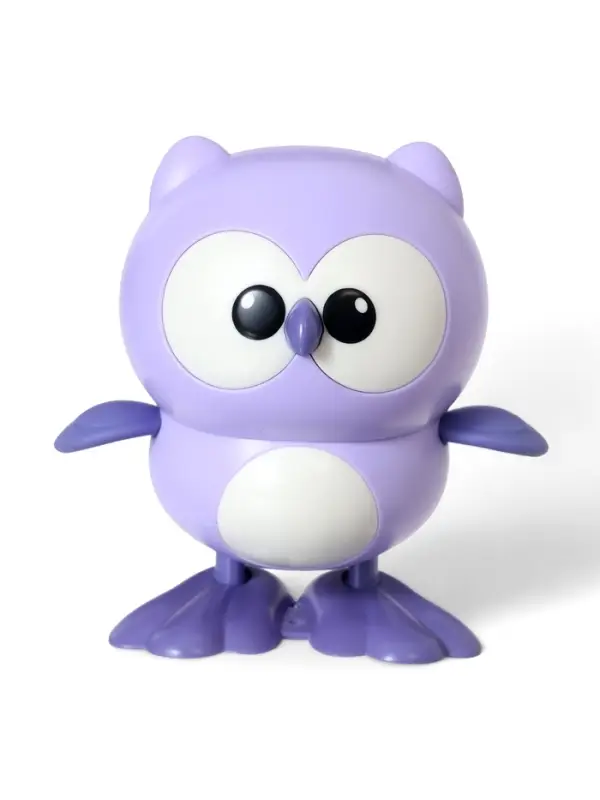 Игрушка заводная «Сова», фиолетовая Игрушка заводная «Сова», фиолетовая