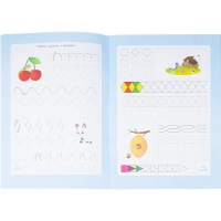 Прописи с наклейками.Серия Учимся весело.Готовим руку к письму.24 стр