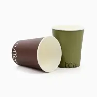 Стаканы одноразовые бумажные для кофе и чая, 50 шт, 250 мл