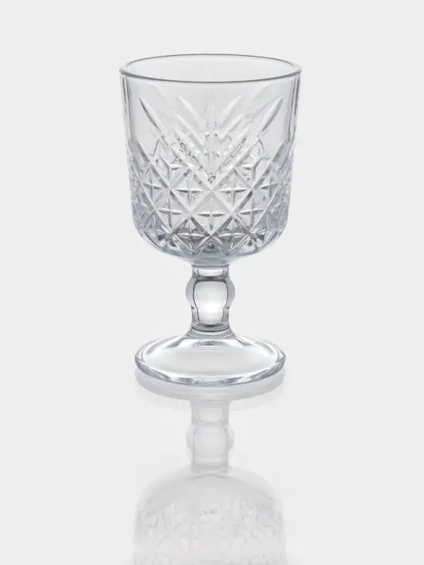 Набор бокалов для вина Paşabah&ccedil;e Timeless, 320 мл, 4 шт., стекло, прозрачный