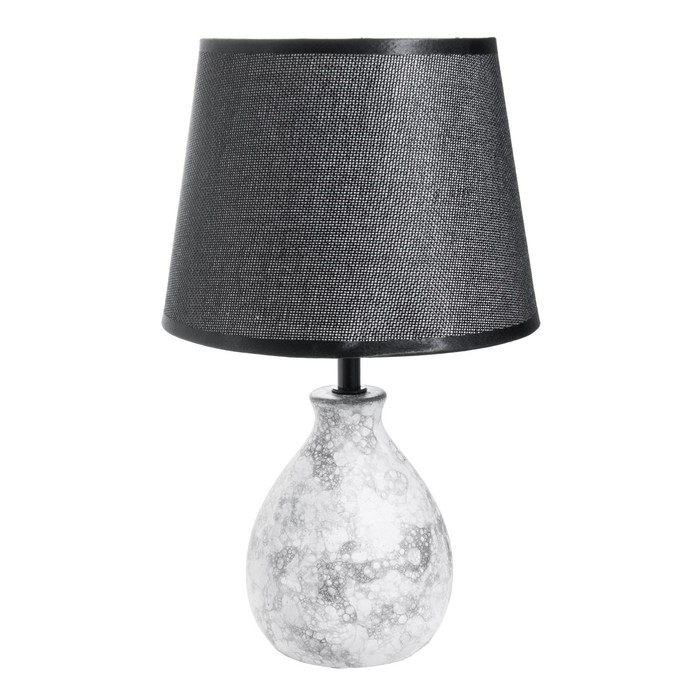Настольная лампа Настольная лампа "Адара" Е14 40Вт серый 20х20х33см RISALUX