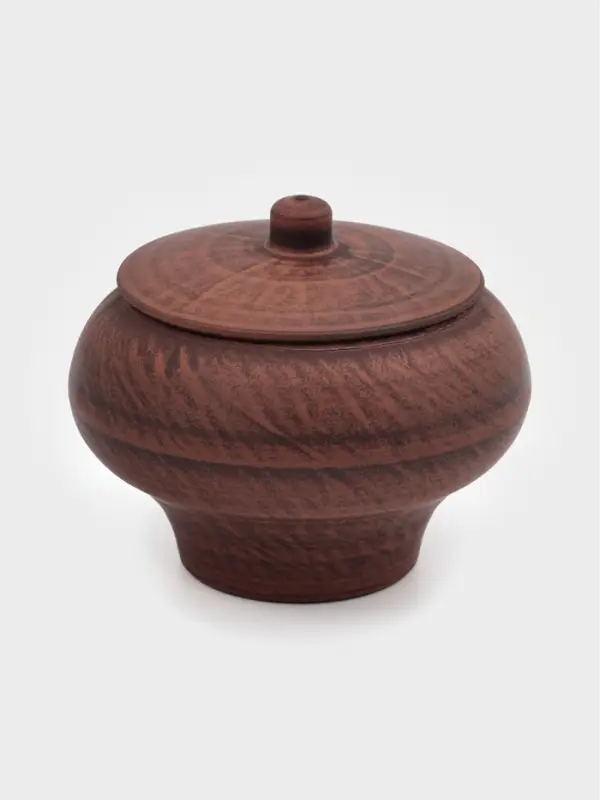 Горшок для жаркого &laquo;Классика&raquo;, 600 мл, 13&times;14 см, красная глина