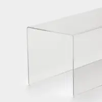Подставка ступенька одинарная, 30&times;10&times;10 см, оргстекло 2 мм