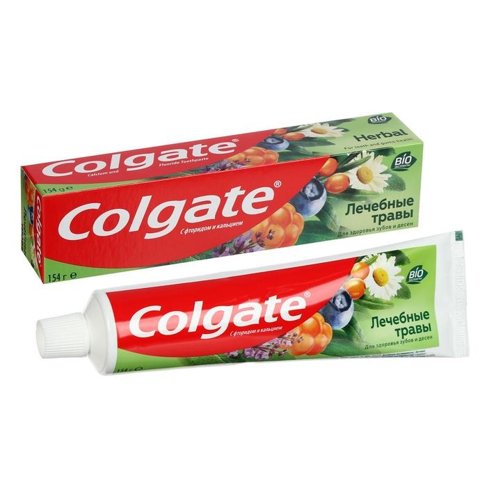Зубная паста Colgate «Лечебные травы», для здоровья зубов и дёсен, 100 мл Зубная паста Colgate «Лечебные травы», для здоровья зубов и дёсен, 100 мл