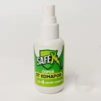 Спрей для нанесения на одежду от клещей и комаров SAFEX, 100 мл.