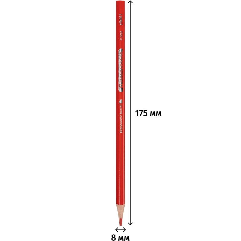 Карандаши цветные Deli Color Emotion EC00210 3-гран. липа 18цв/наб